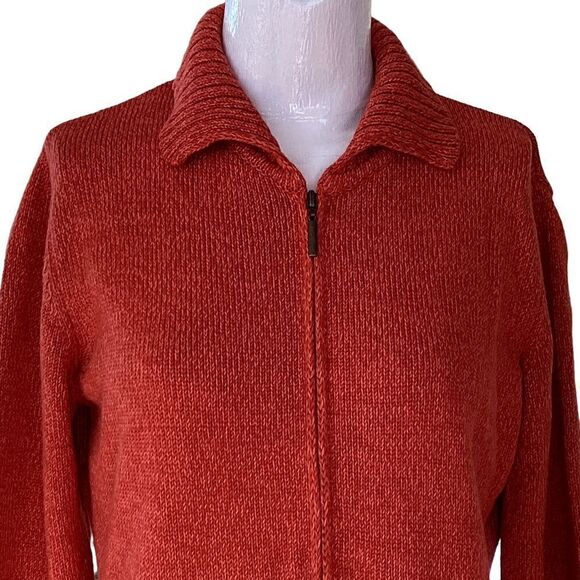 Olsen zip front cardigan size 10.  0712 - Picture 2 of 6